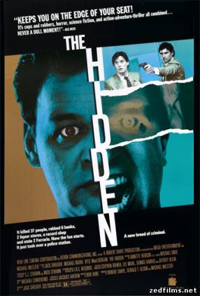 скачать Скрытые (Скрытая угроза) / The Hidden (1987) DVDRip бесплатно